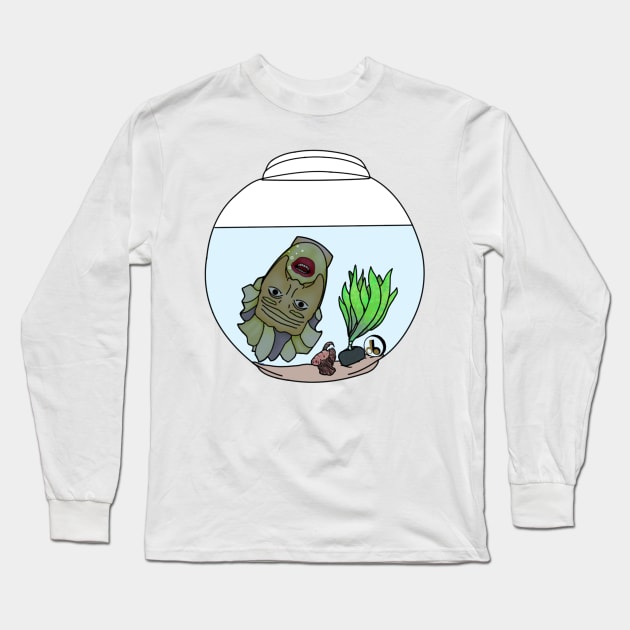 Fish bowl Lloyd Long Sleeve T-Shirt by doublebeta